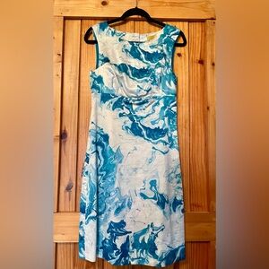 Anthropologie Maeve silk cotton blend dress, size 6 EUC